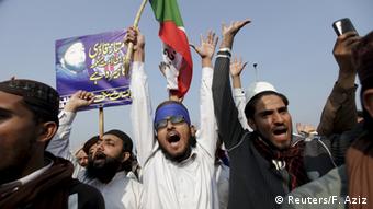 Pakistan Mumtaz Hussain Qadri Ex-Bodyguard wurde hingerichtet Proteste in Rawalpindi