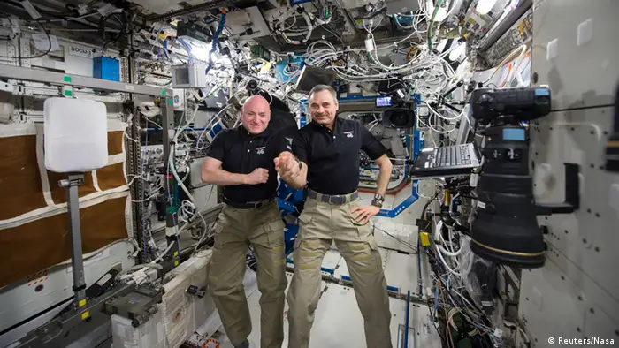 USA Nasa Astronauten Scott Kelly & Michail Kornijenko