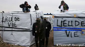 Frankreich Räumung Flüchtlingslager Dschungel von Calais