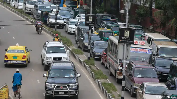 Bangladesch Straßenverkehr in Dhaka