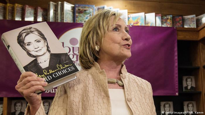 USA Hillary Clinton Buch Entscheidungen