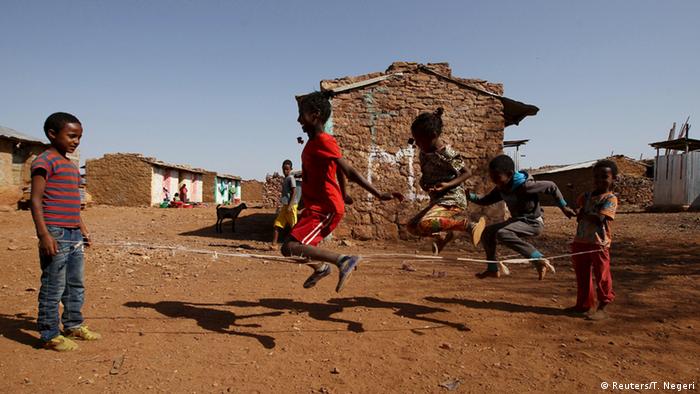 Eritrea Kinder im Flüchtlingslager in der Region Tigrai Äthiopien