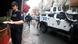Polisi wakifunga njia katika kitongoji cha Bayrampasa mjini Istanbul. (03.02,2016) Polisi wakifunga njia katika kitongoji cha Bayrampasa mjini Istanbul. (03.02,2016)
