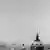 Дирижабли "Граф Цеппелин" и "Гинденбург" в небе над Берлином в 1936 году