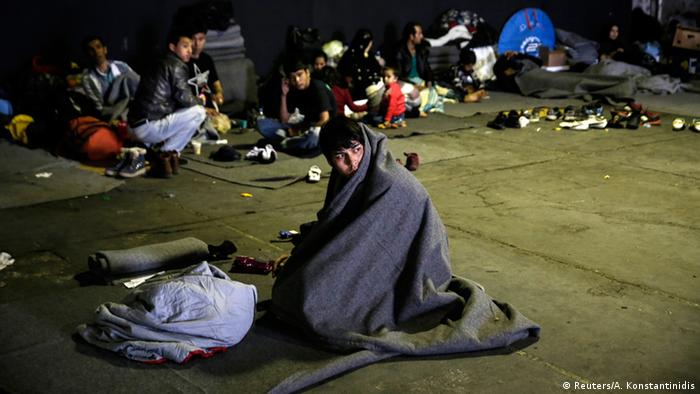 Griechenland Flüchtlinge in Athen