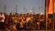 Indien Allahabad Hindu devotees watch to priests Indien Allahabad Hindu devotees watch to priests