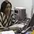 Senegal Thies Frau im Büro