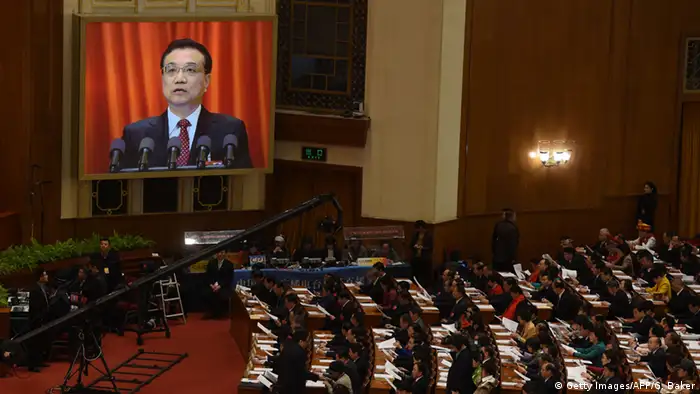 China Nationaler Volkskongress - Premierminister Li Keqiang