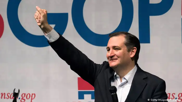 USA Republikaner Vorwahl Kansas - Ted Cruz Sieg