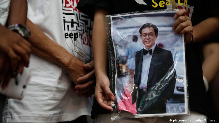 Malaysia Kuala Lumpur Gedenkfeier Verschwinden Flug MH370 