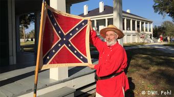 USA Confederate Flag Day in Beauvoir