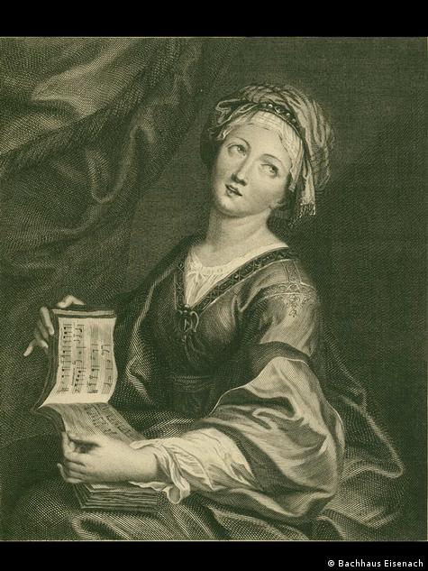 Frauen und Bachs Musik Anna Magdalena Bach née Wilcke (1701-1760). Photo: Bachhaus Eisenach