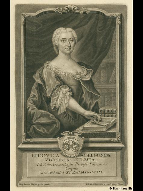 Luise Adelgunde Victorie Gottsched née Kulmus (1713–1762). Photo: Bachhaus Eisenach