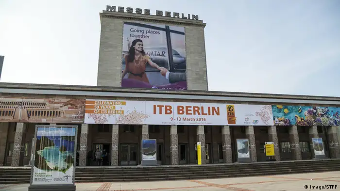 Internationale Tourismusbörse ITB 2016 Eingang