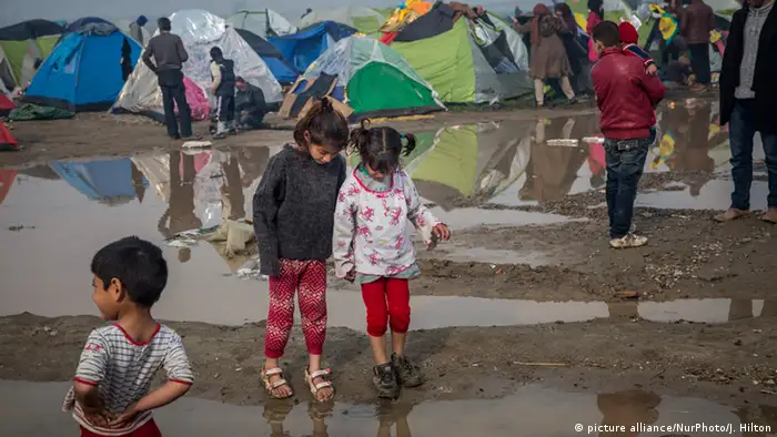Griechenland Mazedonien Flüchtlinge bei Idomeni