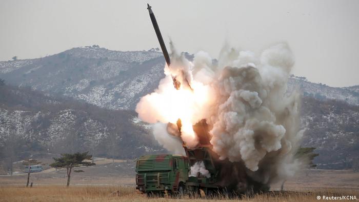 Nordkorea Rakete (Reuters/KCNA)