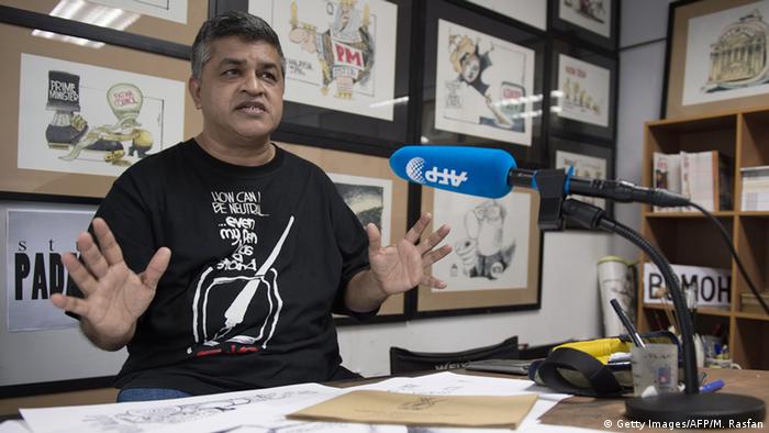 Malaysia Karikaturist Zulkiflee Anwar Haque Zunar 