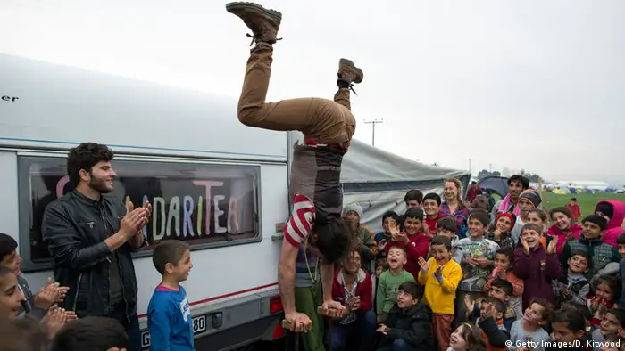 Griechenland Mazedonien Flüchtlinge bei Idomeni
