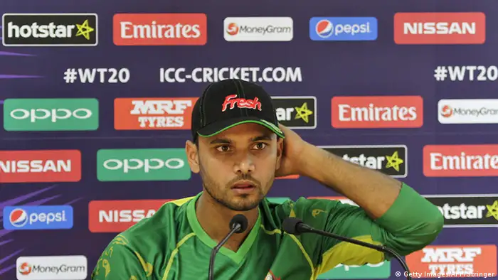 Indien Dharamsala Bangladesh cricket captain Mashrafe Morfaza (Getty Images/AFP/Stringer)