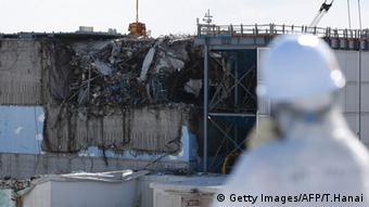 Разрушенное здание АЭС Фукусима, февраль 2016 года