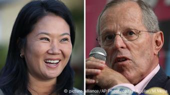 Pedro Pablo Kuczynski Keiko Fujimori Bildkombo