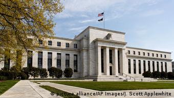 USA, Gebäude der Federal Reserve Bank in Washington DC