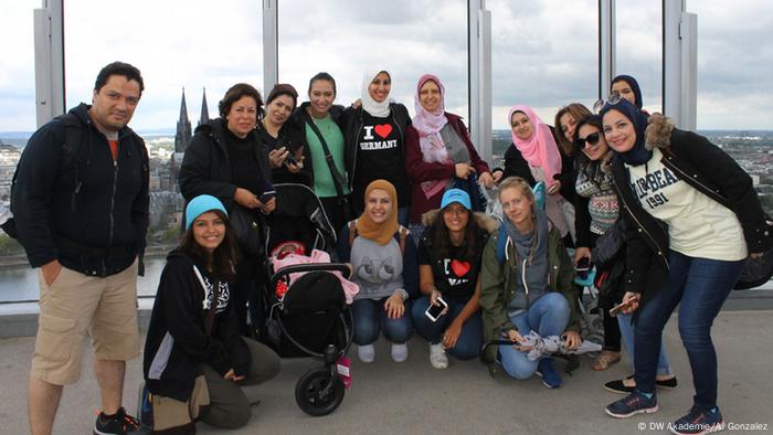 Teilnehmer des Canadian International College (CIC)