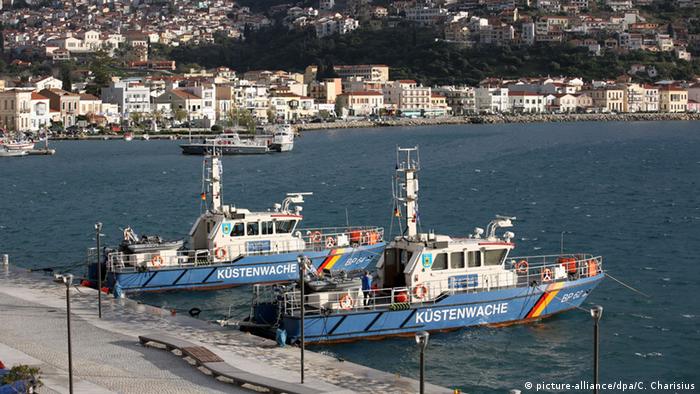 Griechenland Bundespolizei unterstützt Frontex-Einsatz vor Insel Samos