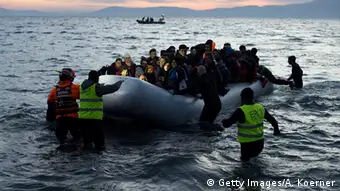 Griechenland Flüchtlinge auf Lesbos