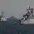 Военные корабли НАТО в Черном море во время учений в 2015 году