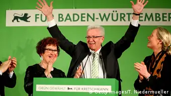 Deutschland Landtagswahl Baden-Württemberg Winfried Kretschmann