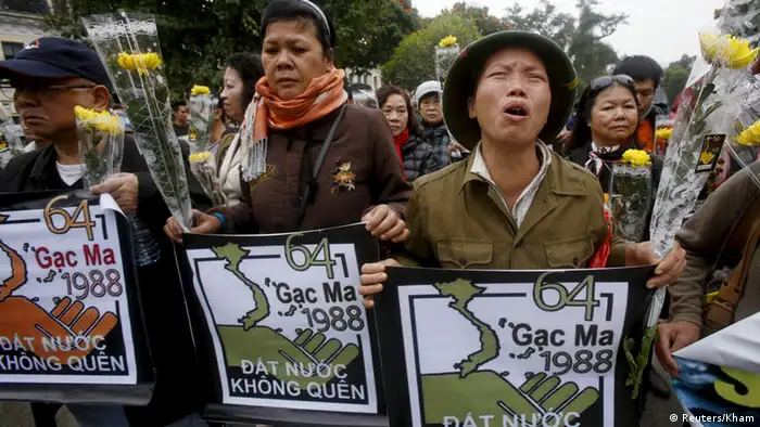 Vietnam Anti-China Proteste in Hanoi