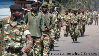 Burundi Soldaten