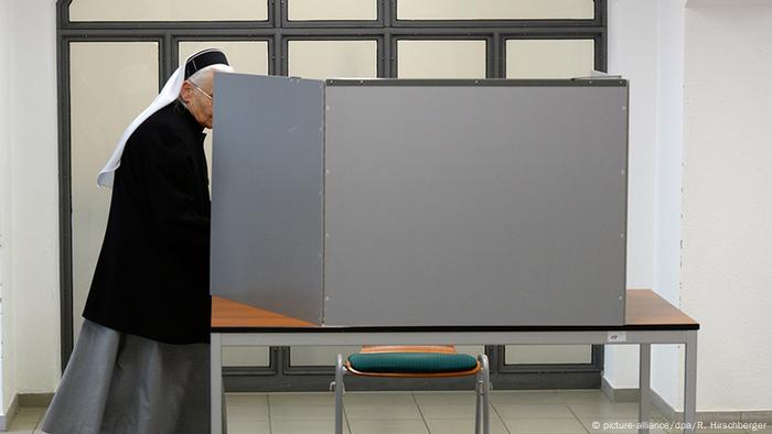 Bildergalerie Deutschland Landtagswahlen Sachsen-Anhalt Ordensschwester