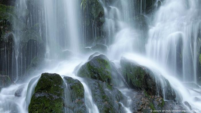 Waterfall in the Black Forest near Todtnau