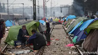 Griechenland Idomeni Flüchtlingslager