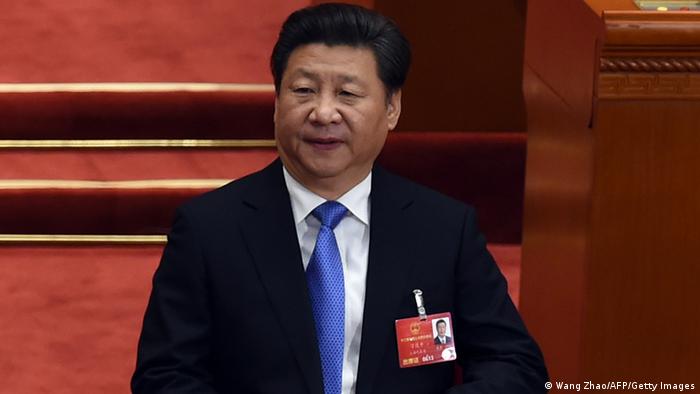 China Nationaler Volkskongress Präsident Xi Jinping in Peking