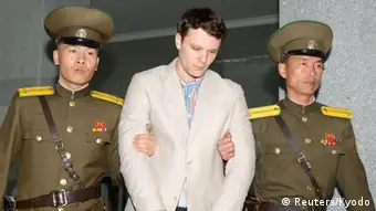 Nordkorea US-Student Otto Warmbier zu 15 Jahren Arbeitslager verurteilt
