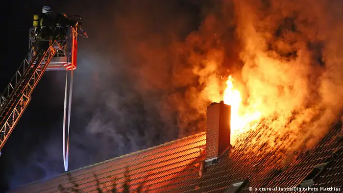 Deutschland Brand Asylbewerberheim Tröglitz