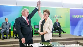 Brasilien Luiz Inacio Lula da Silva und Dilma Rousseff in Brasilia