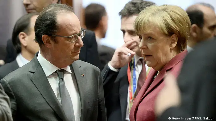 Brüssel - Holland und Merkel auf dem EU Gipfel