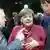 Belgien EU-Gipfel Angela Merkel Lars Lokke Rasmussen und Mark Rutte