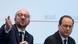 Premierul belgian Charles Michel și președintele francez Francois Hollande Premierul belgian Charles Michel și președintele francez Francois Hollande