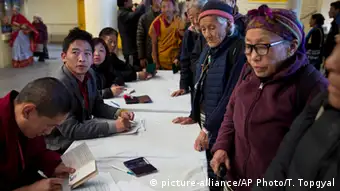 Indien Dharamsala Wahlen Exil-Tibeter