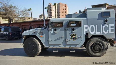Ägypten Polizei Polizeiwagen Sicherheitskräfte (Imago/ZUMA Press)