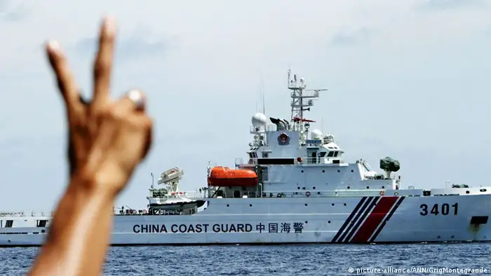 Philippinen Schiff der chinesischen Küstenwache
