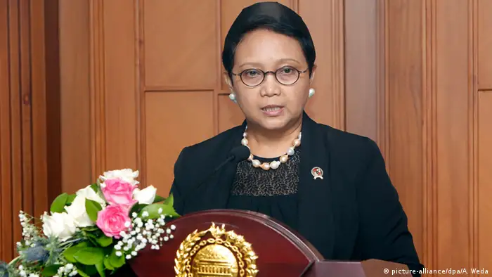 Indonesien Außenministerin Retno Marsudi