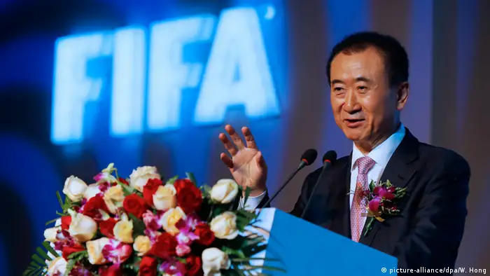 China Wanda Group - Vorstandsvorsitzender Wang Jianlin (picture-alliance/dpa/W. Hong)