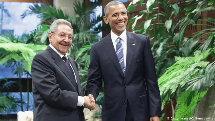Kuba Raul Castro und Barack Obama in Havanna
