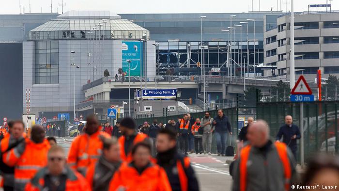 Belgien Brüssel Flughafen Zaventem Explosion Evakuierung